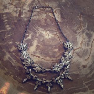 Deepa Gurnani Austrian Crystal Statement Necklace